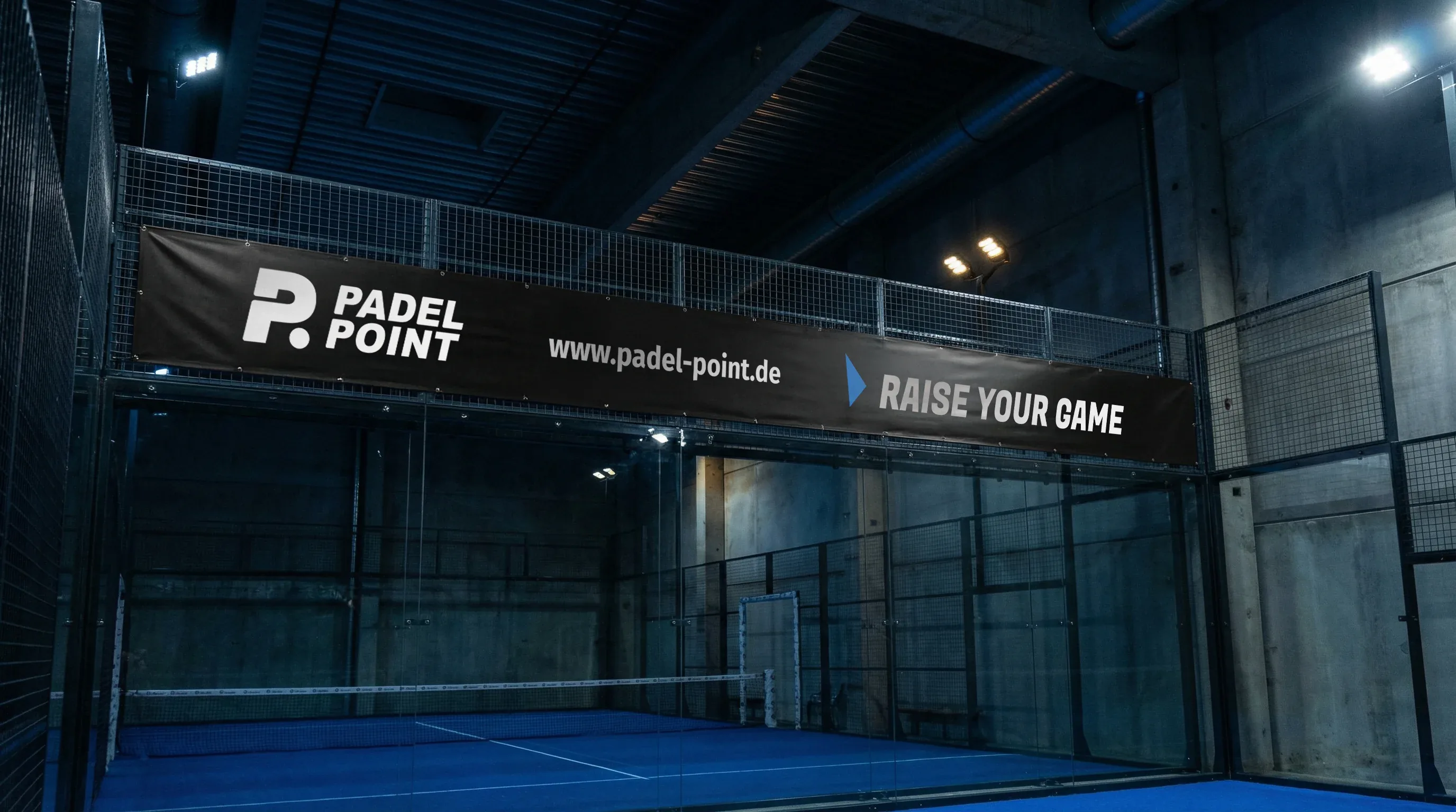 Cage Grid Banner